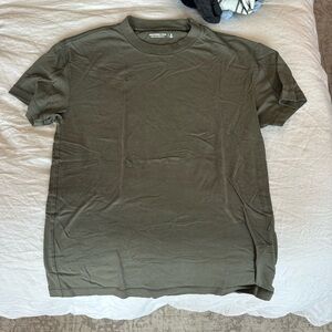 Abercrombie & Fitch Dark Green Short Sleeve Tee